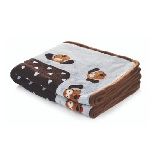 Durable Soft Cozy Machine Washable Pet Blanket