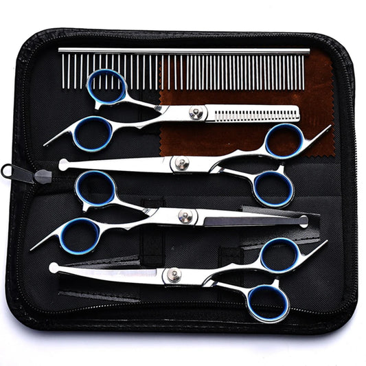 4 Styles Stainless Steel Thinning Shears