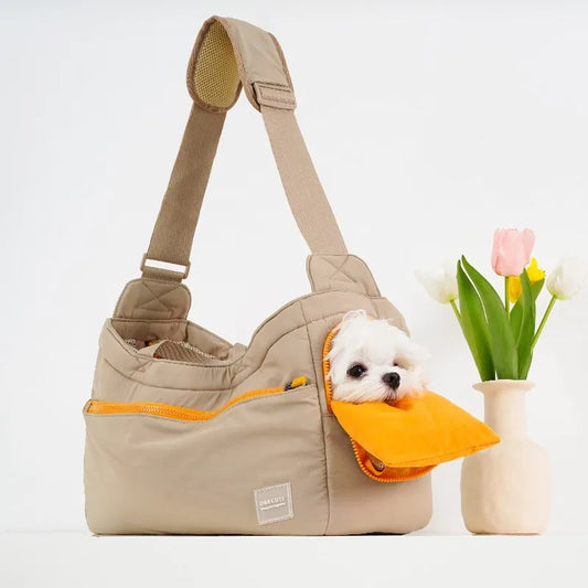 Pet Carrier Shoulder Bag /Travel Bag  For Small Medium Dogs