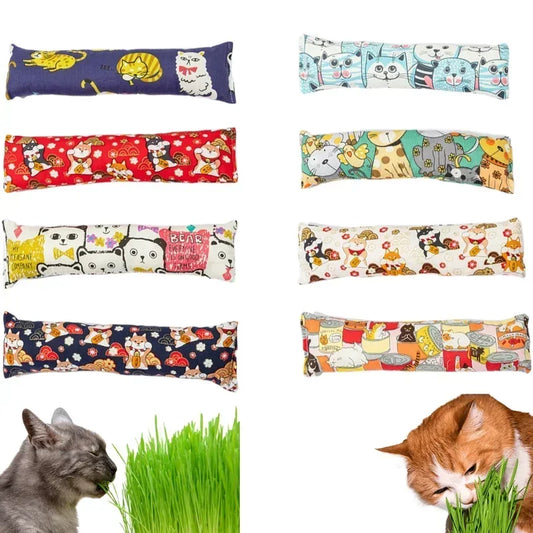 Interactive Bite Resistant Catnip Pillow