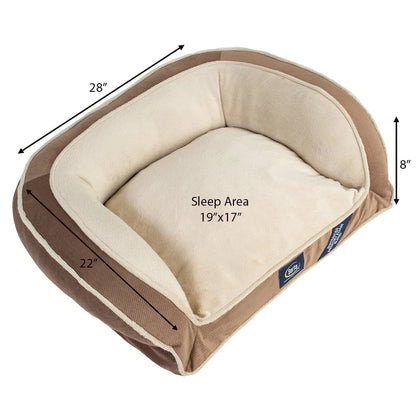 Orthopedic Couch Bed with Machine Washable Cover
