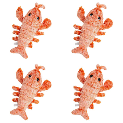 Interactive Dog Plush Toy with Squeaker