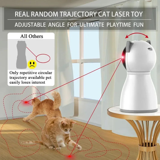 Indoor Automatic Rechargeable Motion Activated Cat Laser Toy