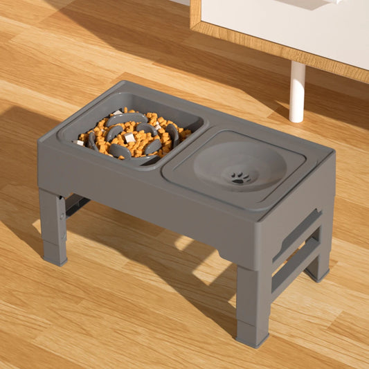 Adjustable 3 in1 Stainless Steel Slow Feeder
