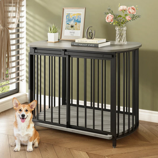 Indoor Wooden Dog Kennel Large Breed