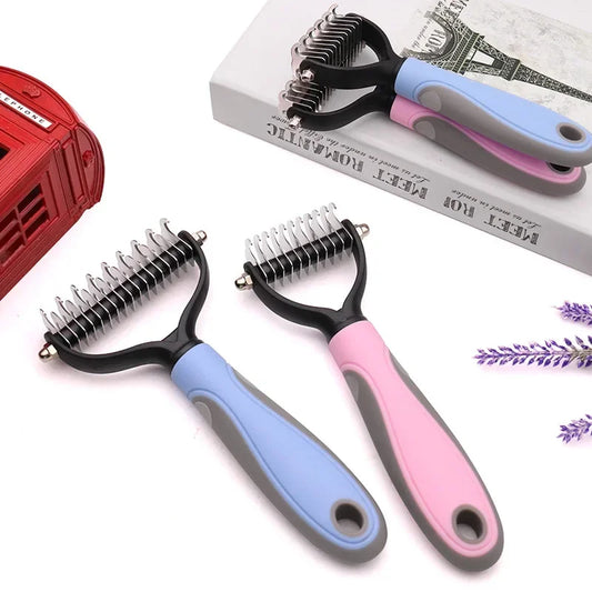 Double sided Grooming  Hair Removal Comb
