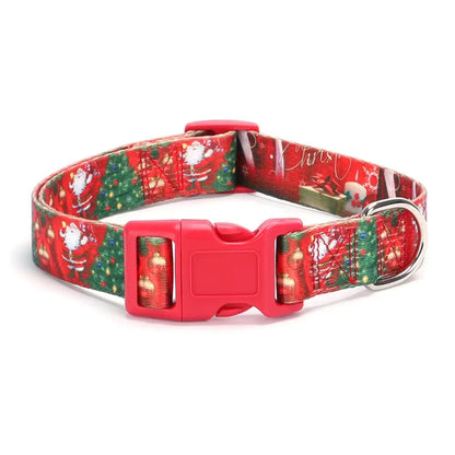 Christmas Dog Collar Harness