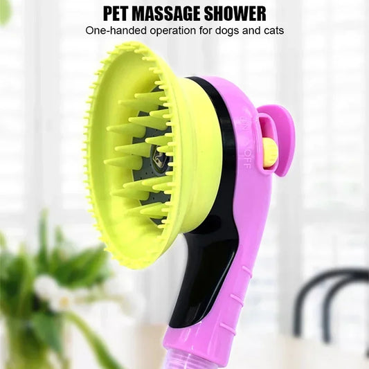 Pet Massage Shower Head for Bath