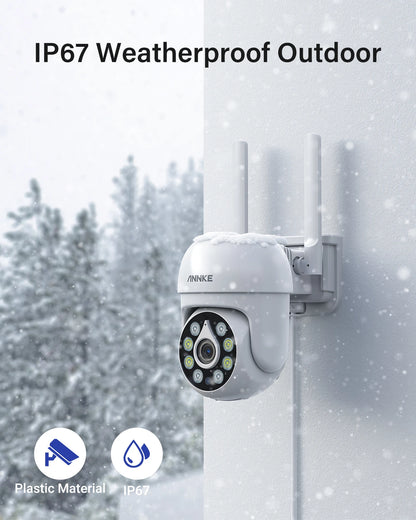 Motion Detection Color Night Vision Two-Way Audio Works With Alexa Wireless Security Camera