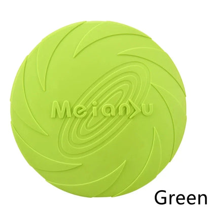 Silicone Bite Resistant Flying Disc Dog Toy