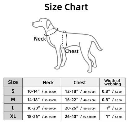 No Pull Adjustable Breathable Dog Harness for Easy Training