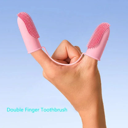 Super Soft Double Finger Toothbrush