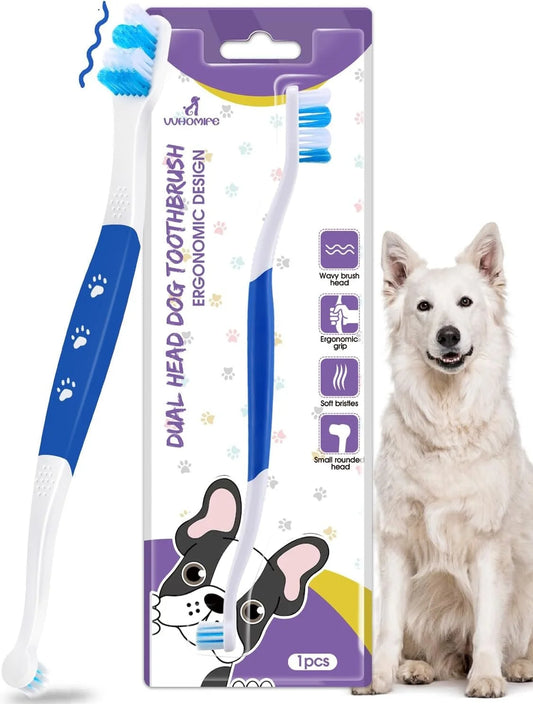 Dual Head Dog Toothbrush