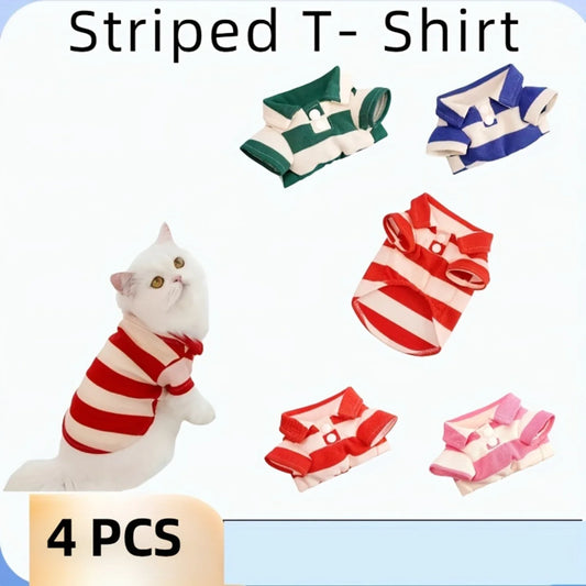 Lightweight Summer T-Shirts for Cats and Dogs