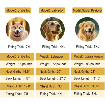 Comfortable Lightweight  Adjustable Waterproof Windproof Dog Raincoat
