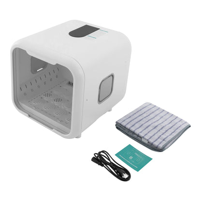 Adjustable Pet Grooming Hair Dryer Cabinet