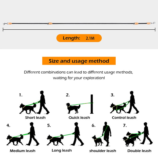 Adjustable and Nylon Dog Leash
