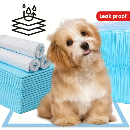 Dog Pee Pads with Leak-Proof Quick-Dry Design