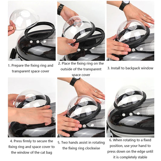 Breathable Portable Pet Backpack