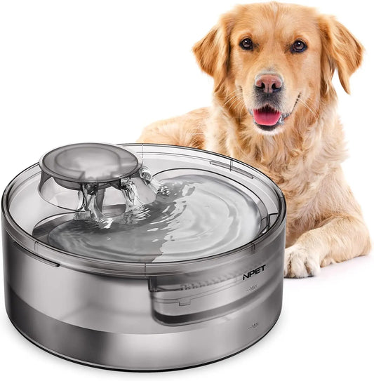 Large Automatic Pet Water Fountain for Multiple Pets