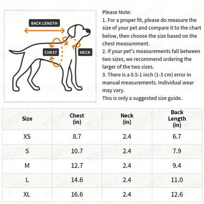 Lightweight Summer T-Shirts for Cats and Dogs